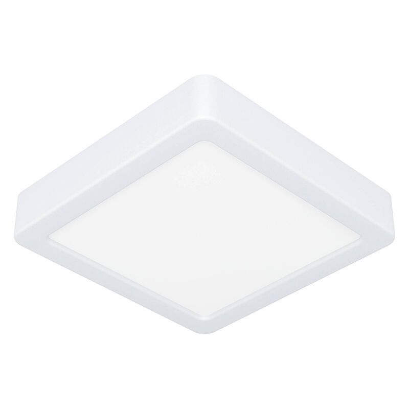 Witte badkamer plafondlamp kunststof, Geraldo, 11W, 3000K LED, IP44 Witte badkamer plafondlamp kunststof, Geraldo, 11W, 3000K LED, IP44