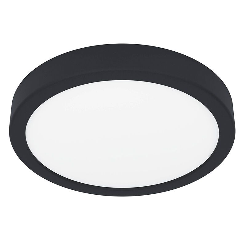 Witte badkamer plafondlamp kunststof, Geraldo, 17W, 3000K LED, IP44 Witte badkamer plafondlamp kunststof, Geraldo, 17W, 3000K LED, IP44