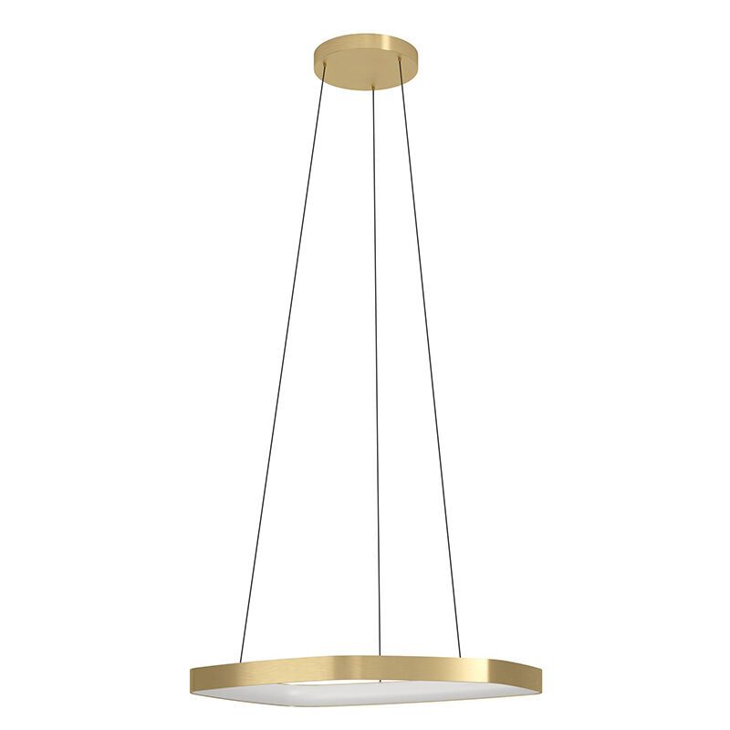 Gouden design hanglamp aluminium, Samson, 25,2W, 3000K LED Gouden design hanglamp aluminium, Samson, 25,2W, 3000K LED