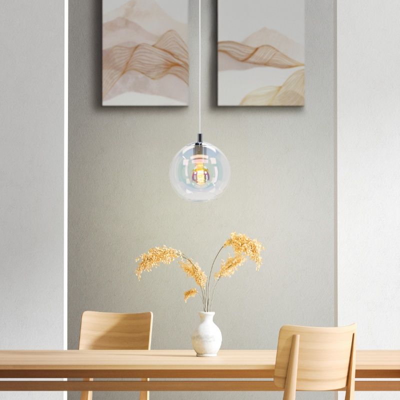 Transparante moderne hanglamp glas, Achek