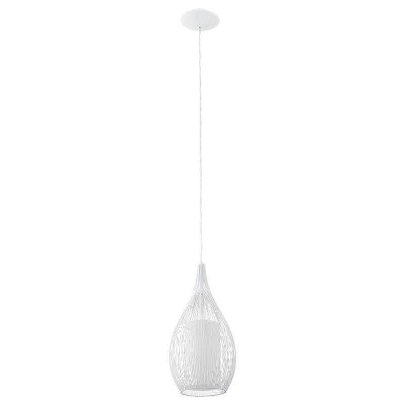Witte design hanglamp glas, Maritima