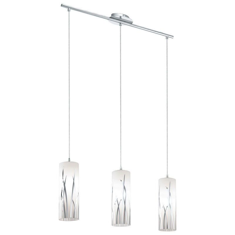 Chromen design hanglamp glas, Ilyas Chromen design hanglamp glas, Ilyas