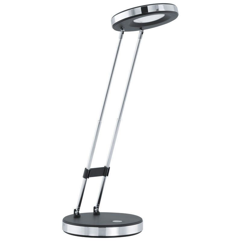 Zwarte moderne bureaulamp kunststof, Arie, 3W, 3000K LED, met schakelaar