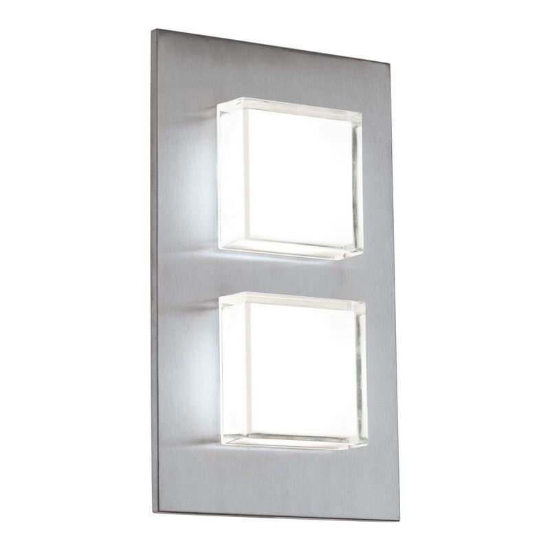 Zilveren moderne buitenlamp rvs, Jorien, 3W, 3000K LED, IP44