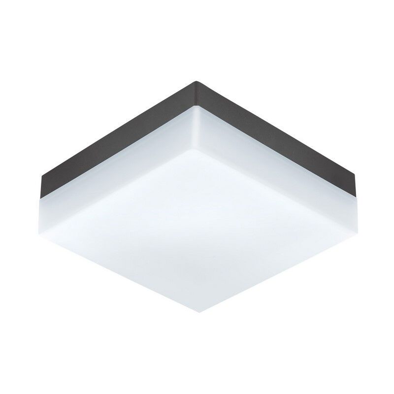 Antraciete buitenlamp kunststof, Allon, IP44 Antraciete buitenlamp kunststof, Allon, IP44