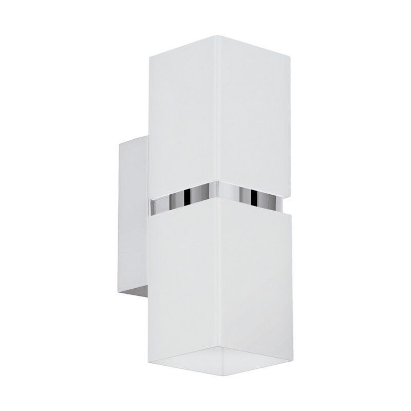 Chromen design up down wandlamp metaal, Annely