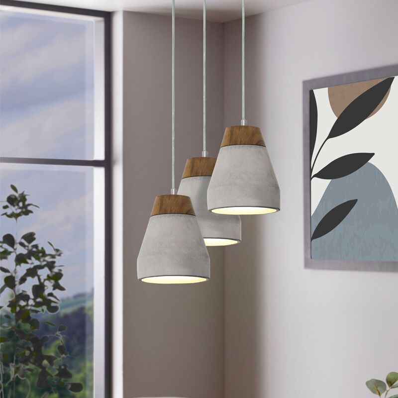Betonnen hanglamp bruin, Antonio Betonnen hanglamp bruin, Antonio