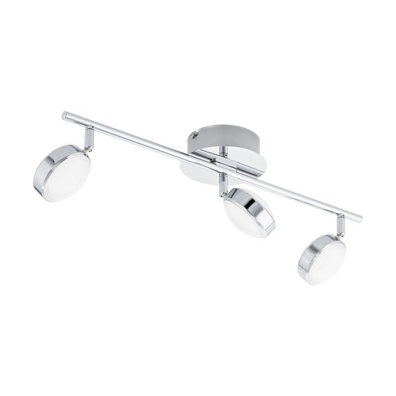 Chromen moderne plafondspot, Tjark, staal, 5w 3000K (warm wit) LED Chromen moderne plafondspot, Tjark, staal, 5w 3000K (warm wit) LED