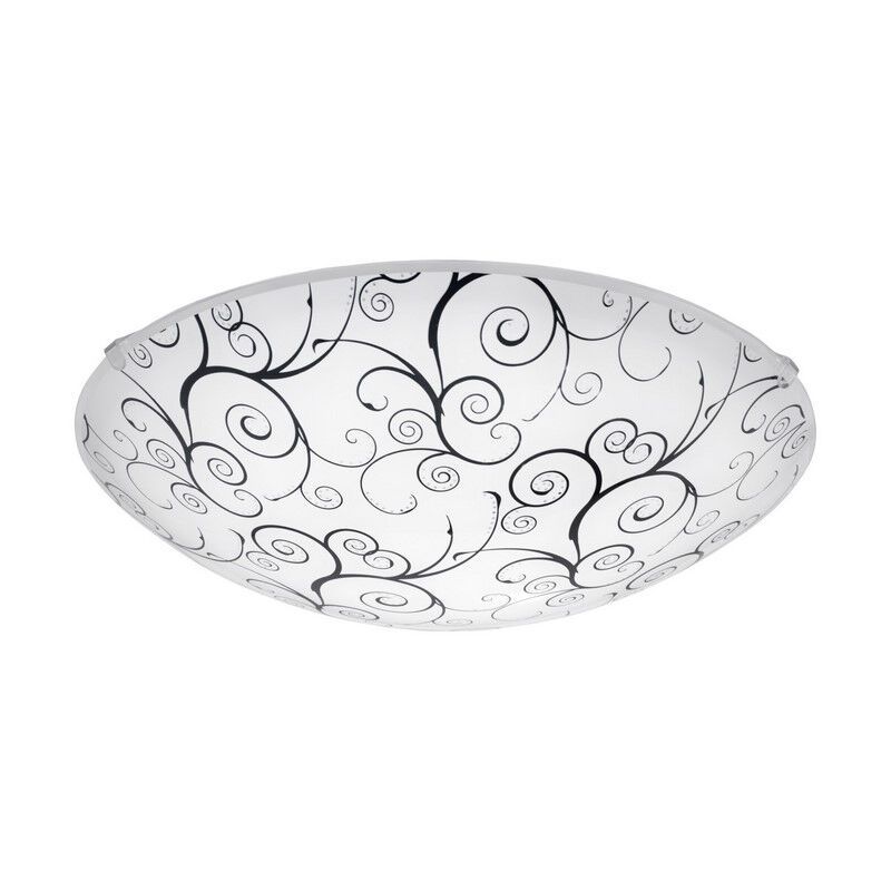 Witte plafondlamp glas, Bennet, 11W, 3000K LED Witte plafondlamp glas, Bennet, 11W, 3000K LED