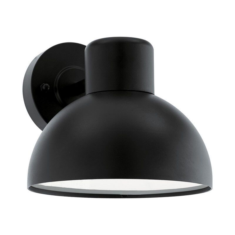Zwarte buitenlamp kunststof, Bessel, IP44 Zwarte buitenlamp kunststof, Bessel, IP44