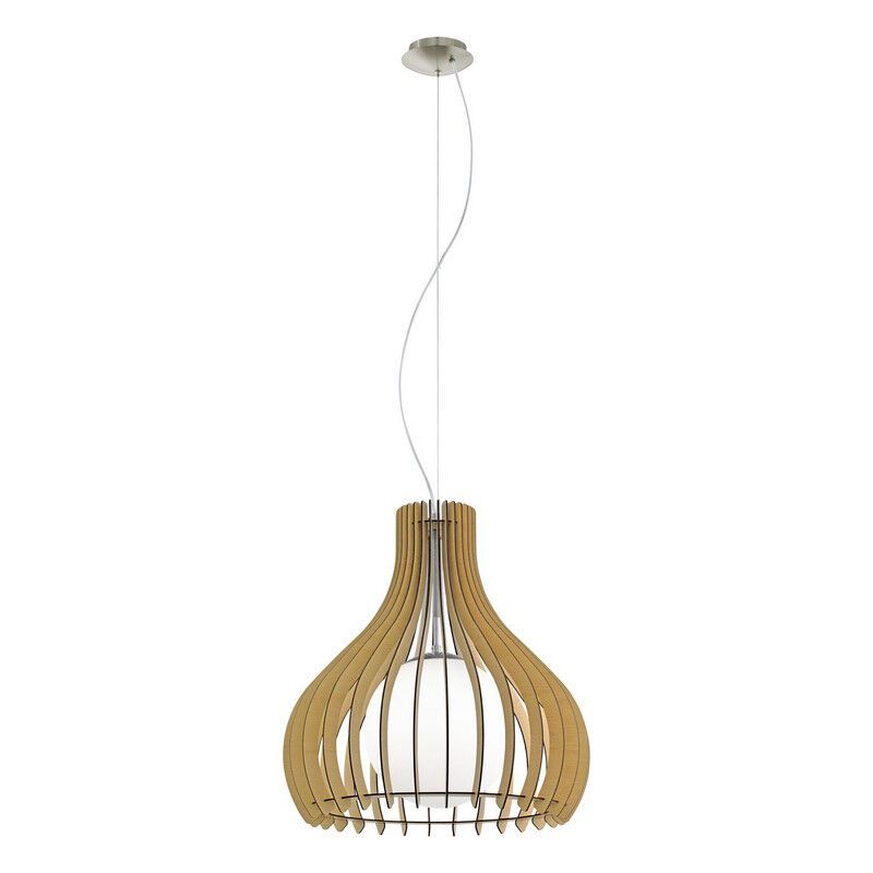 Landelijke hanglamp hout, Betsy