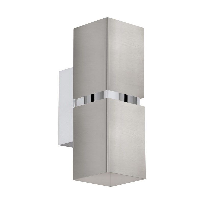 Nikkelen moderne up down wandlamp metaal, Annely Nikkelen moderne up down wandlamp metaal, Annely