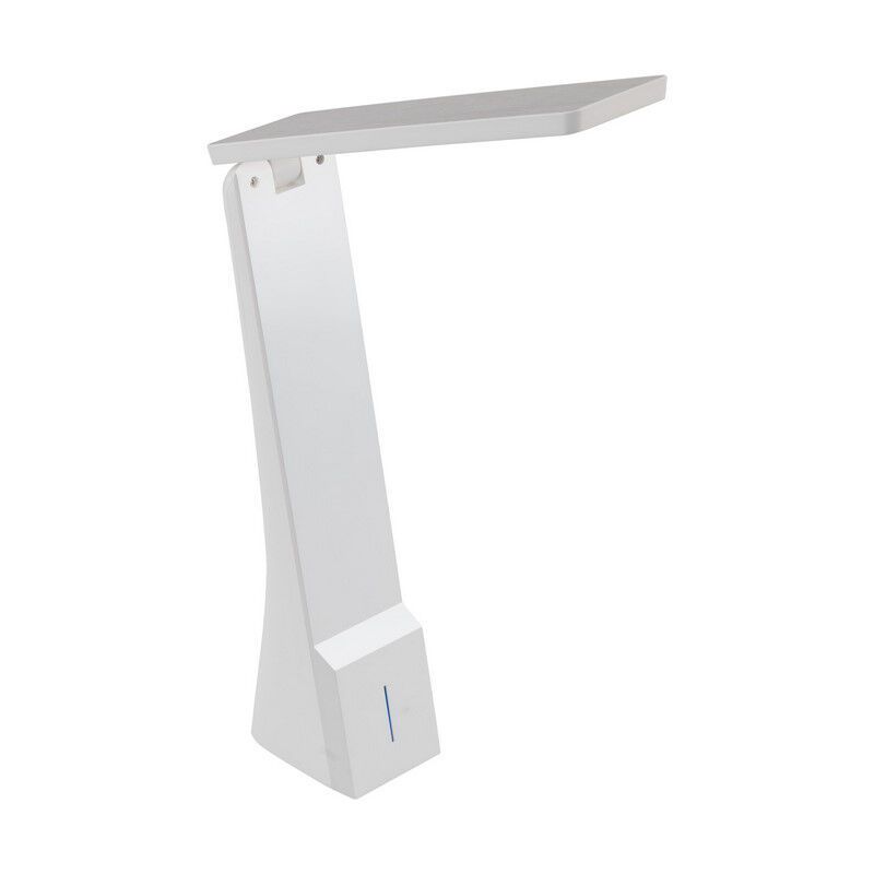 Witte moderne bureaulamp kunststof, Chama, 1W, white switch LED, met touchdimmer Witte moderne bureaulamp kunststof, Chama, 1W, white switch LED, met touchdimmer