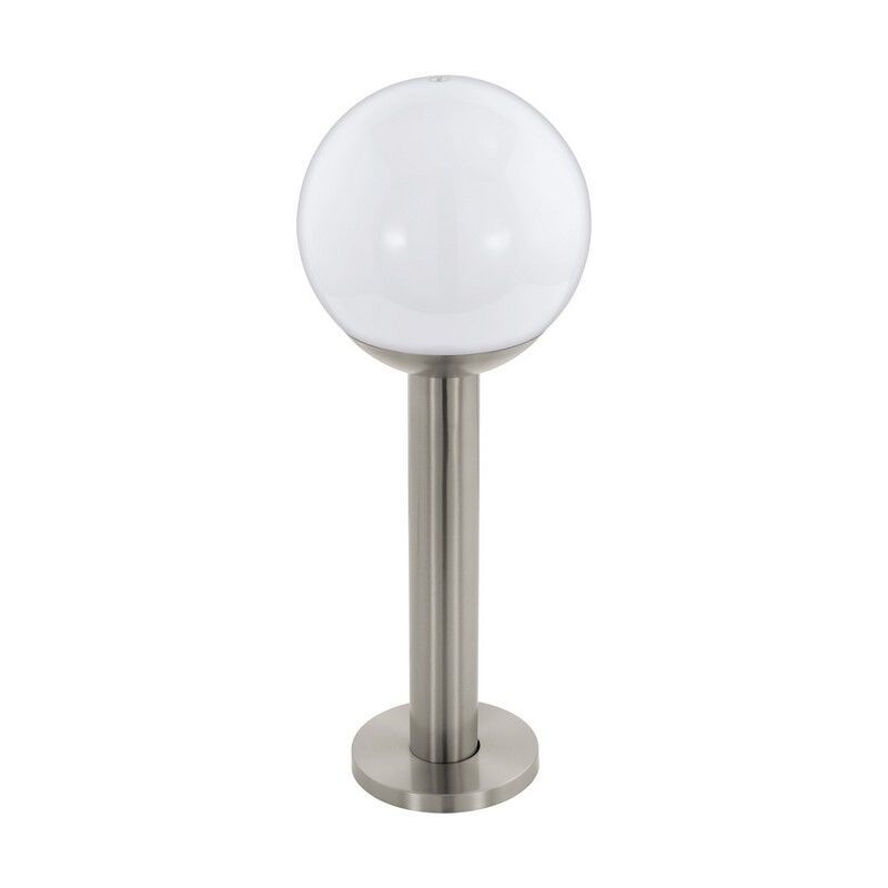 Zilveren moderne buitenlamp rvs, Baukje, IP44 Zilveren moderne buitenlamp rvs, Baukje, IP44