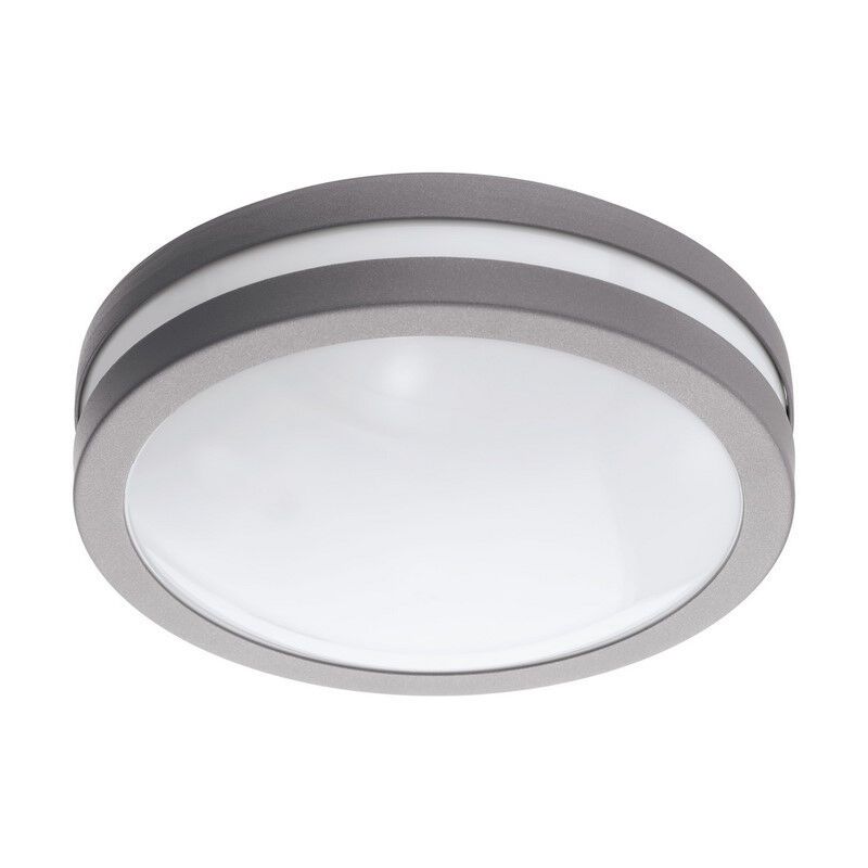 Zilveren buitenlamp metaal, Justin, IP44 Zilveren buitenlamp metaal, Justin, IP44