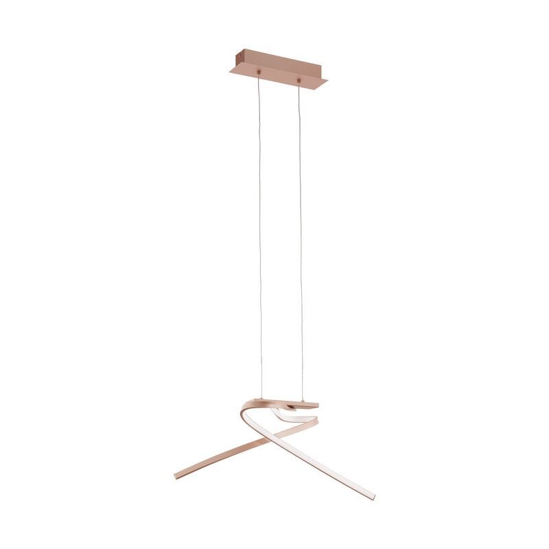 Roze design hanglamp kunststof, Josef, 11W, 3000K LED Roze design hanglamp kunststof, Josef, 11W, 3000K LED