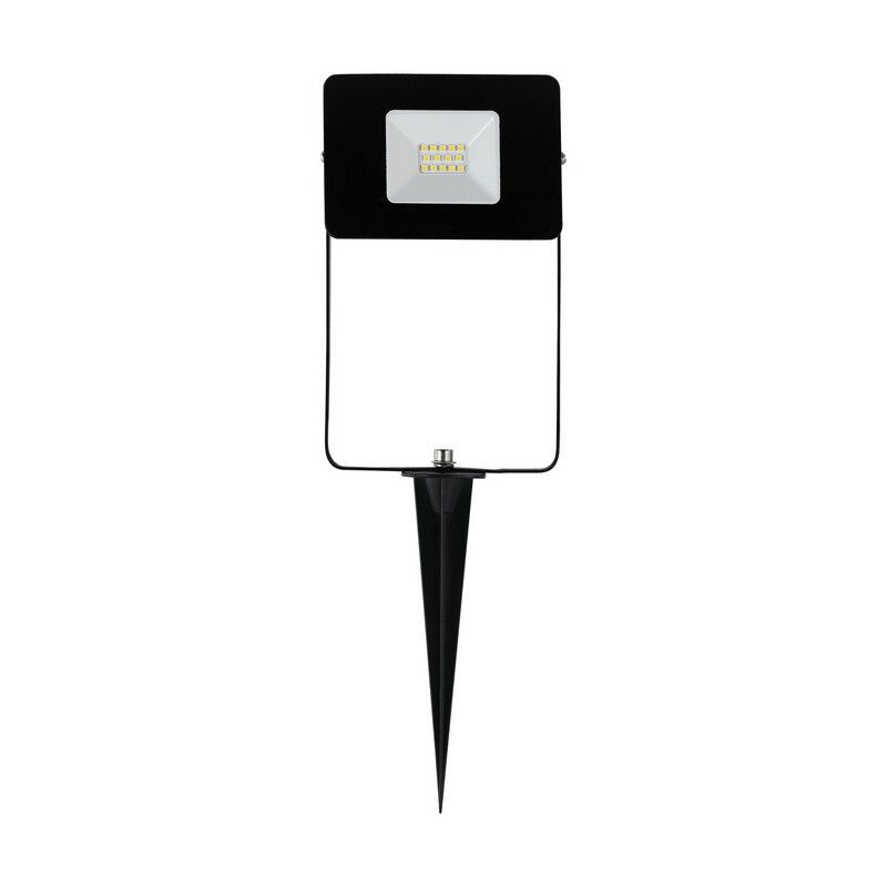 Zwarte moderne prikspot aluminium, Joey, IP65, met schakelaar Zwarte moderne prikspot aluminium, Joey, IP65, met schakelaar
