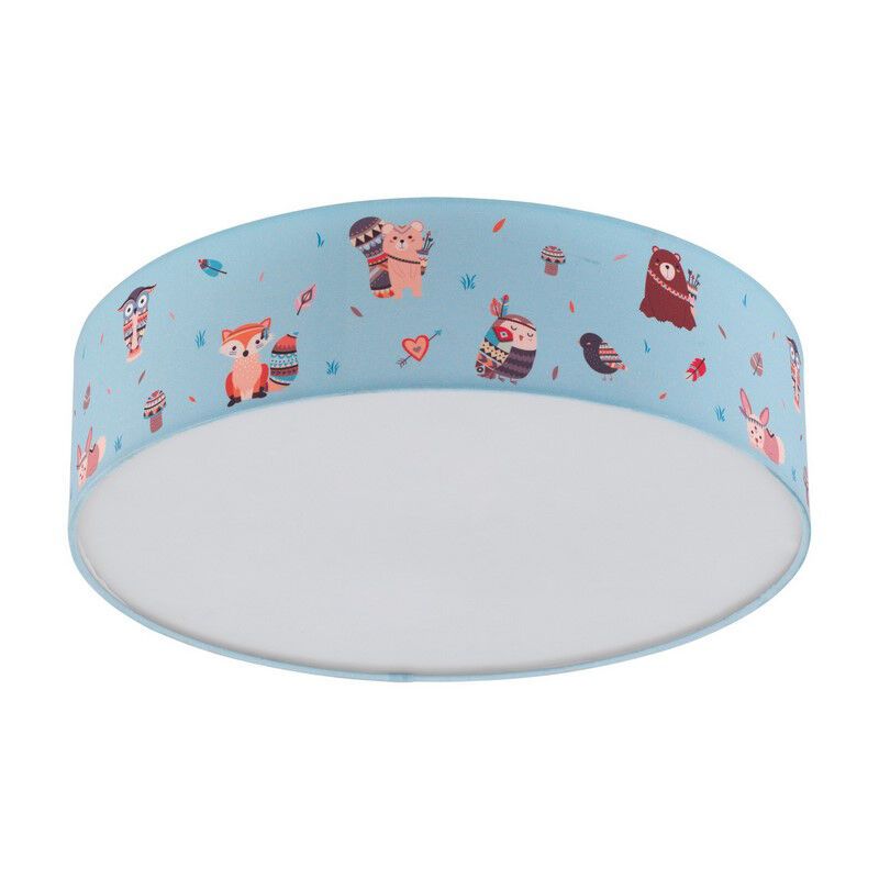 Stalen plafondlamp Mei wit Stalen plafondlamp Mei wit