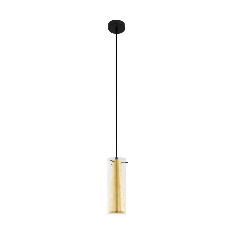 Gouden moderne hanglamp glas, Barceno Gouden moderne hanglamp glas, Barceno