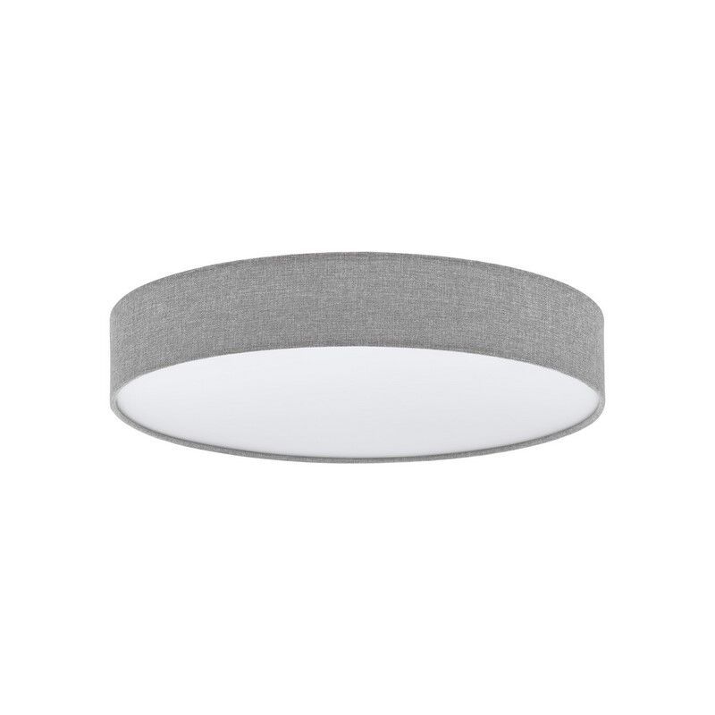 Grijze moderne plafondlamp, Sila, 40W, warm tot koud wit verstelbare LED, met afstandsbediening