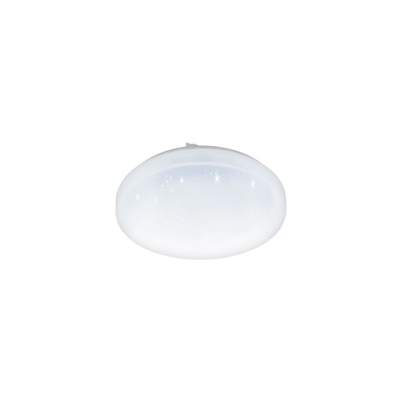Witte plafonniere Eloise, staal, 11w 3000K (warm wit) LED Witte plafonniere Eloise, staal, 11w 3000K (warm wit) LED