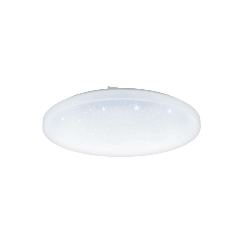 Witte plafonniere Eloise, staal, 33w 3000K (warm wit) LED
