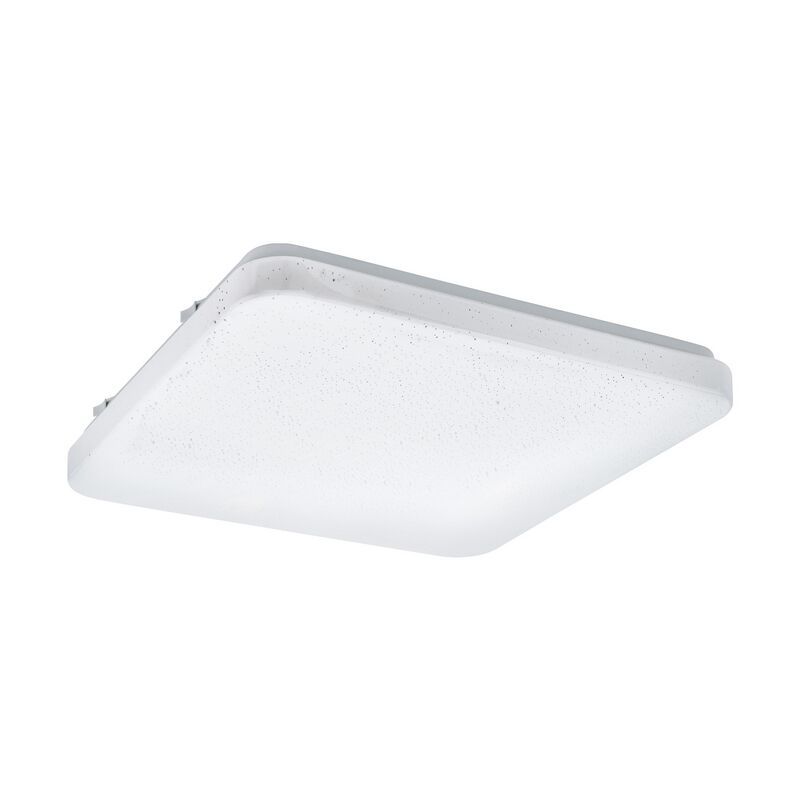 Witte plafonniere Eloise, staal, 11w 3000K (warm wit) LED