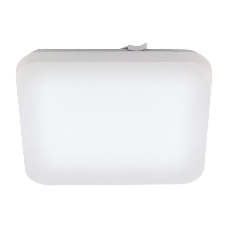 Witte plafondlamp kunststof, Eloise, 17W, 3000K LED, IP44 Witte plafondlamp kunststof, Eloise, 17W, 3000K LED, IP44