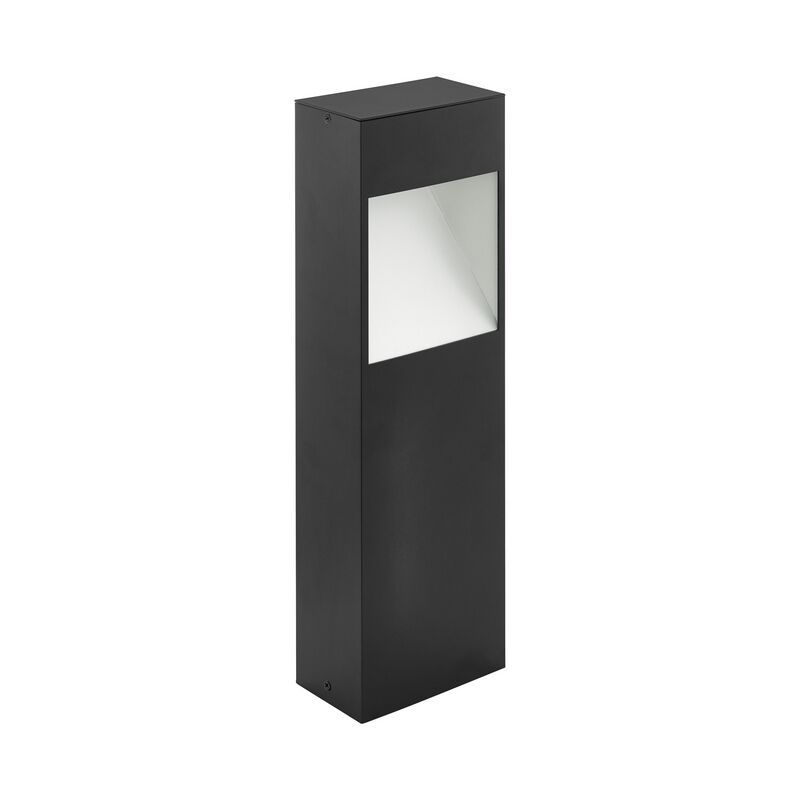 Antraciete moderne buitenlamp, Elvi, aluminium, 10w 3000K (warm wit) LED
