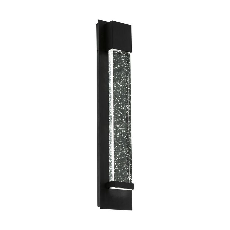 Zwarte moderne buitenlamp, Yvanca, aluminium, 3w 3000K (warm wit) LED Zwarte moderne buitenlamp, Yvanca, aluminium, 3w 3000K (warm wit) LED