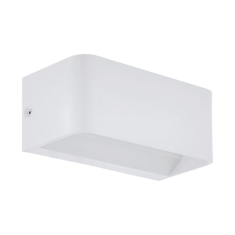Witte wandlamp Tjalle, aluminium, 10w 3000K (warm wit) LED Witte wandlamp Tjalle, aluminium, 10w 3000K (warm wit) LED