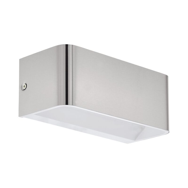 Nikkelen wandlamp Tjalle, aluminium, 10w 3000K (warm wit) LED Nikkelen wandlamp Tjalle, aluminium, 10w 3000K (warm wit) LED