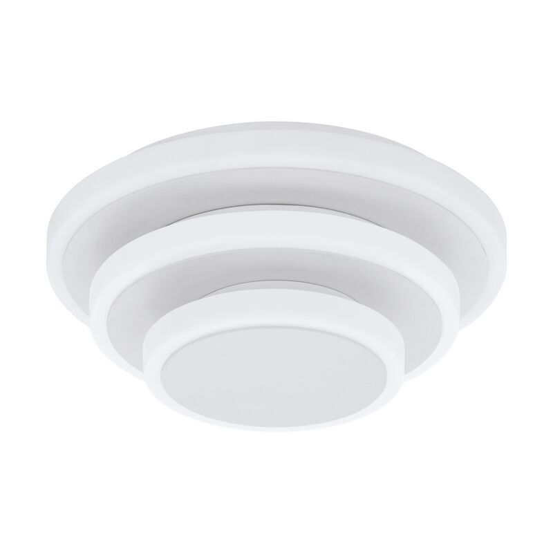 Witte moderne plafonniere, Nieck, staal, 5w 3000K (warm wit) LED Witte moderne plafonniere, Nieck, staal, 5w 3000K (warm wit) LED