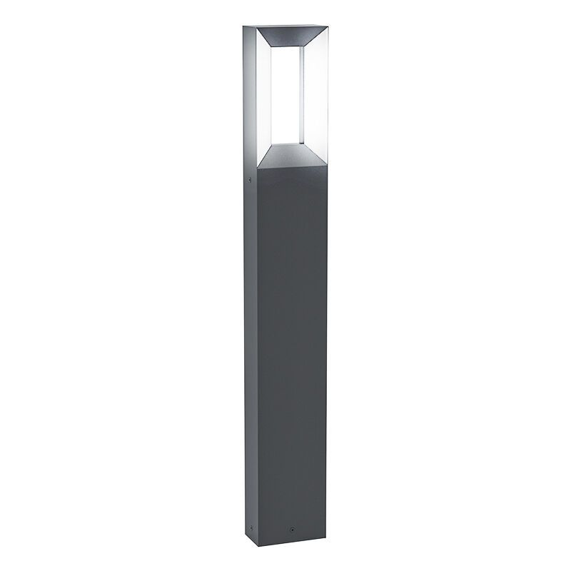 Zwarte moderne buitenlamp, Larisa, aluminium, 5w 3000K (warm wit) LED Zwarte moderne buitenlamp, Larisa, aluminium, 5w 3000K (warm wit) LED
