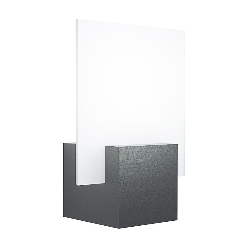 Zwarte moderne buitenlamp, Lilith, aluminium, 6w 3000K (warm wit) LED Zwarte moderne buitenlamp, Lilith, aluminium, 6w 3000K (warm wit) LED