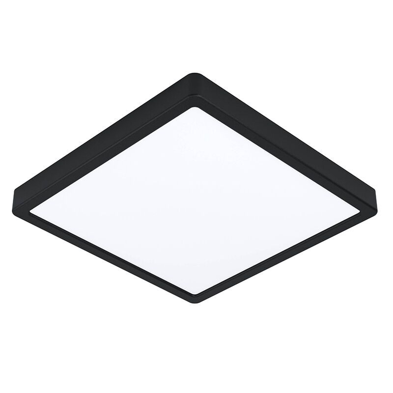 Witte smart plafondlamp kunststof, Geraldo, 19,5W, warm tot koud wit verstelbare LED, IP44 Witte smart plafondlamp kunststof, Geraldo, 19,5W, warm tot koud wit verstelbare LED, IP44