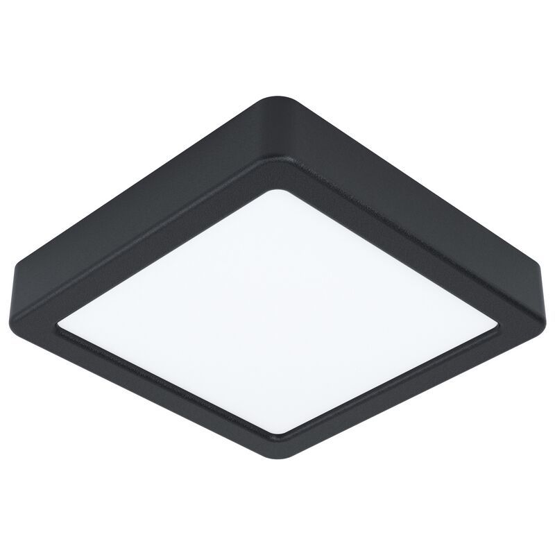 Zwarte plafondlamp Pascale, staal, 10w 4000K (wit) LED