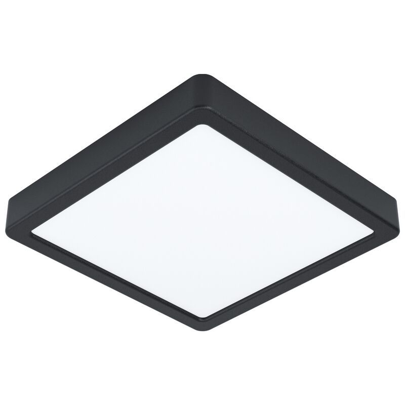 Zwarte plafondlamp Pascale, staal, 16w 4000K (wit) LED Zwarte plafondlamp Pascale, staal, 16w 4000K (wit) LED
