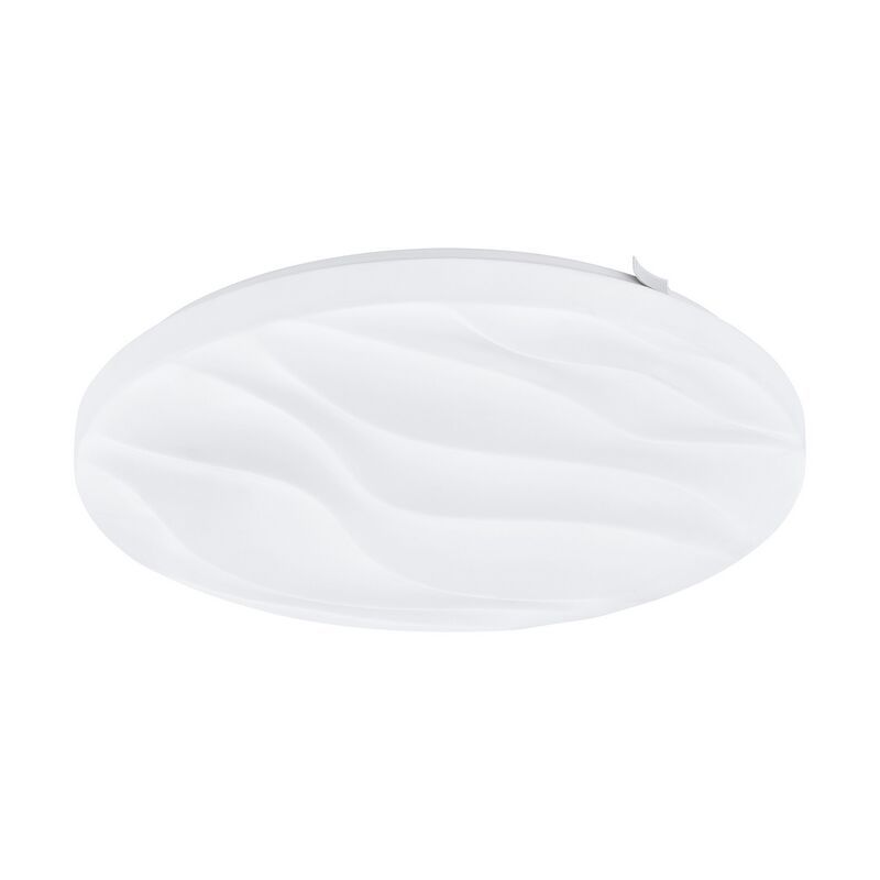 Witte plafonniere Aniel, staal, 17w 3000K (warm wit) LED Witte plafonniere Aniel, staal, 17w 3000K (warm wit) LED