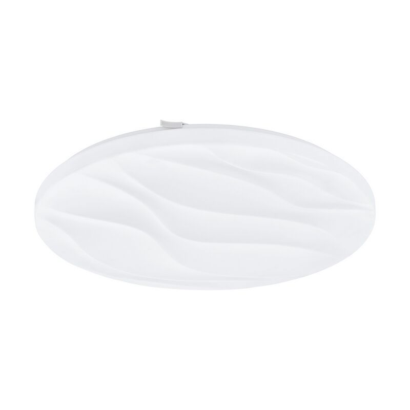 Witte plafonniere Aniel, staal, 22w 3000K (warm wit) LED Witte plafonniere Aniel, staal, 22w 3000K (warm wit) LED