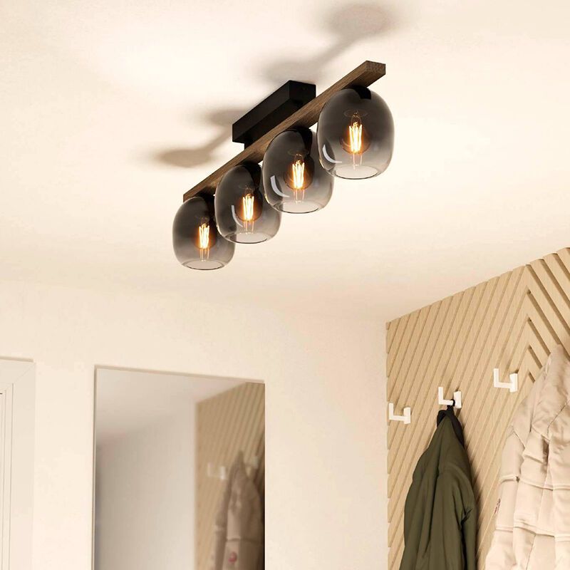 Bruine design plafondlamp aluminium, Frida Bruine design plafondlamp aluminium, Frida