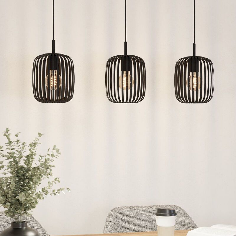 Zwarte industriële hanglamp aluminium, Pietro Zwarte industriële hanglamp aluminium, Pietro