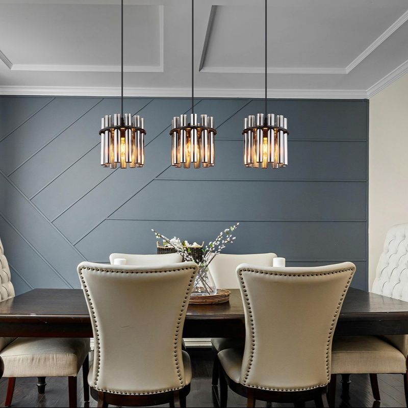 Design hanglamp rookglas, Genelva