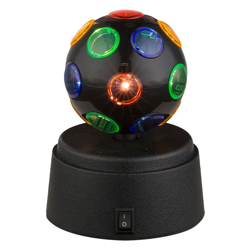 Discolamp Laurin, bol, kunststof, gekleurde LED Discolamp Laurin, bol, kunststof, gekleurde LED