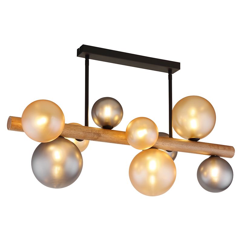 Veelkleurige design plafondlamp glas, Melinda Veelkleurige design plafondlamp glas, Melinda