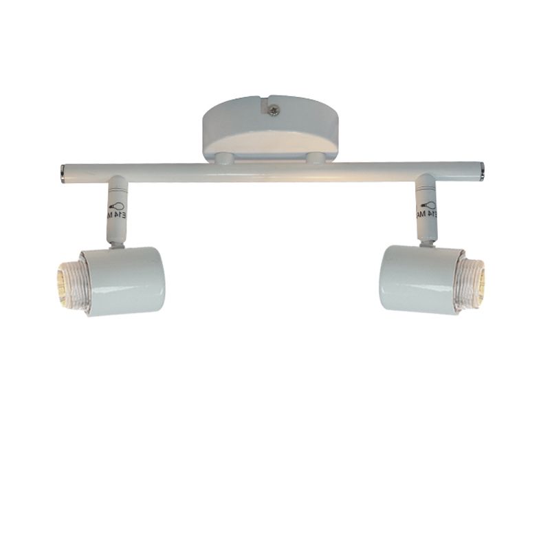 Aluminium plafondfitting wit, Rika