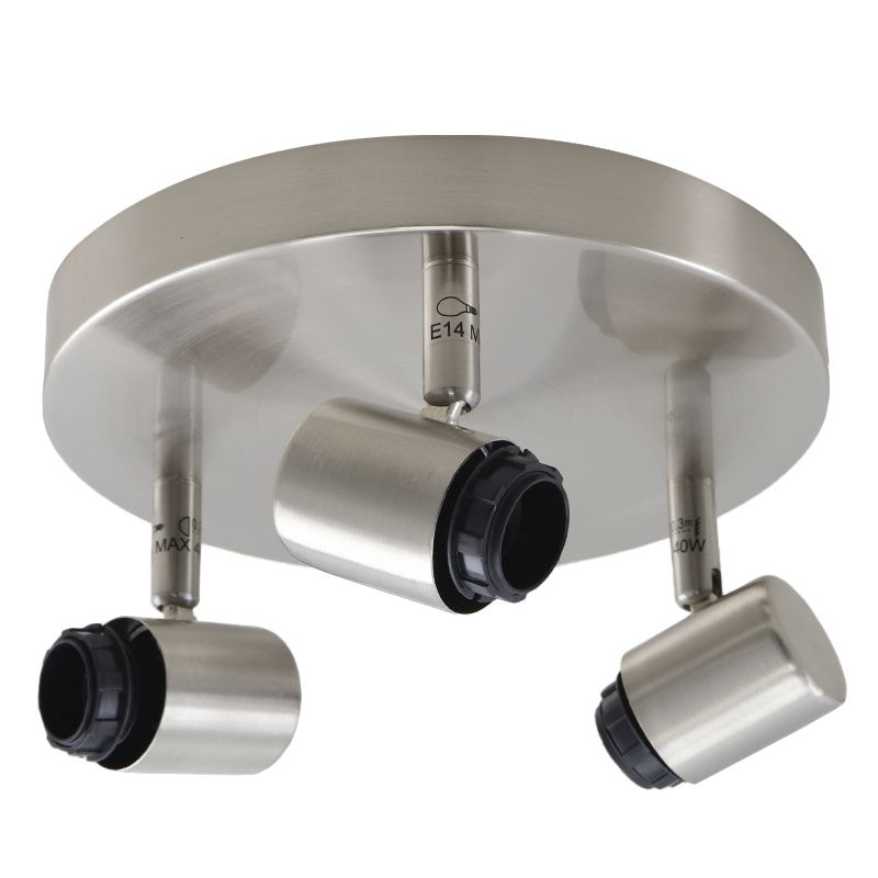 Aluminium plafondfitting zilver, Rika