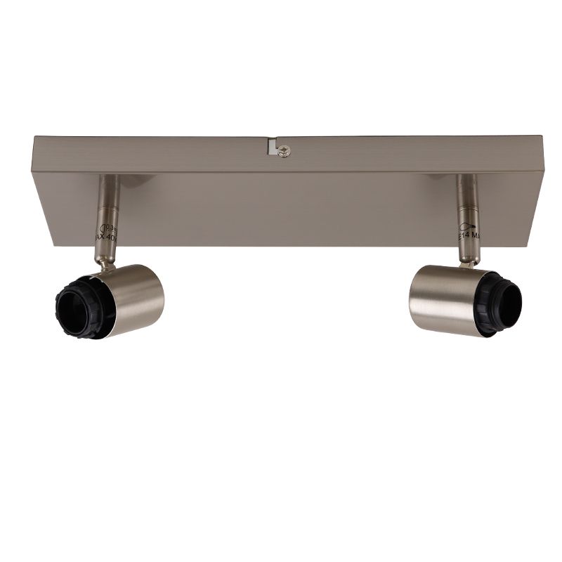 Aluminium plafondfitting zilver, Rika Aluminium plafondfitting zilver, Rika