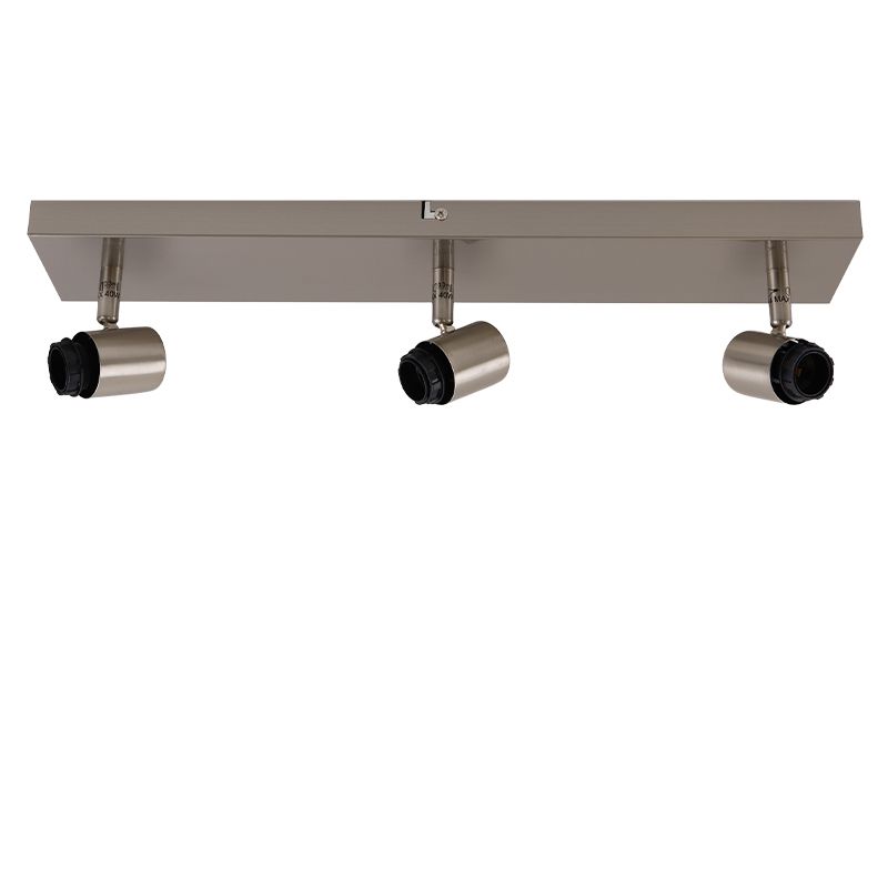 Aluminium plafondfitting zilver, Rika