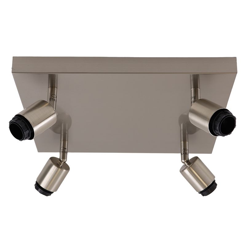 Aluminium plafondfitting zilver, Rika Aluminium plafondfitting zilver, Rika